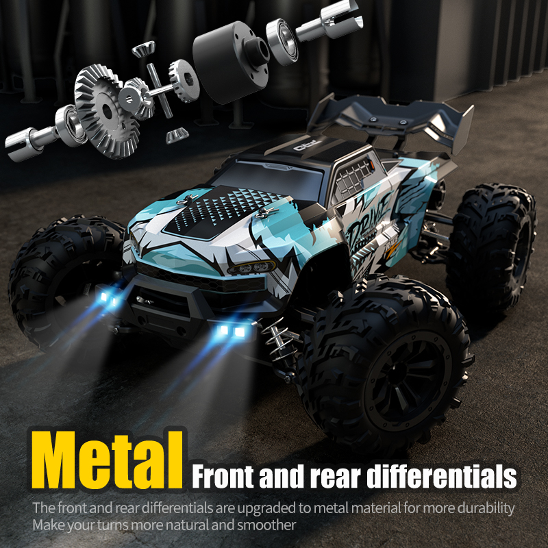 Rc Roc Hobby - Carro RC 4WD 1:16 50-80KM/H com