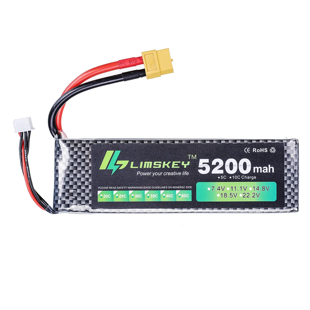 Limskey bateria de energia 7.4 - Rc Hobby Drone avaliação e preço