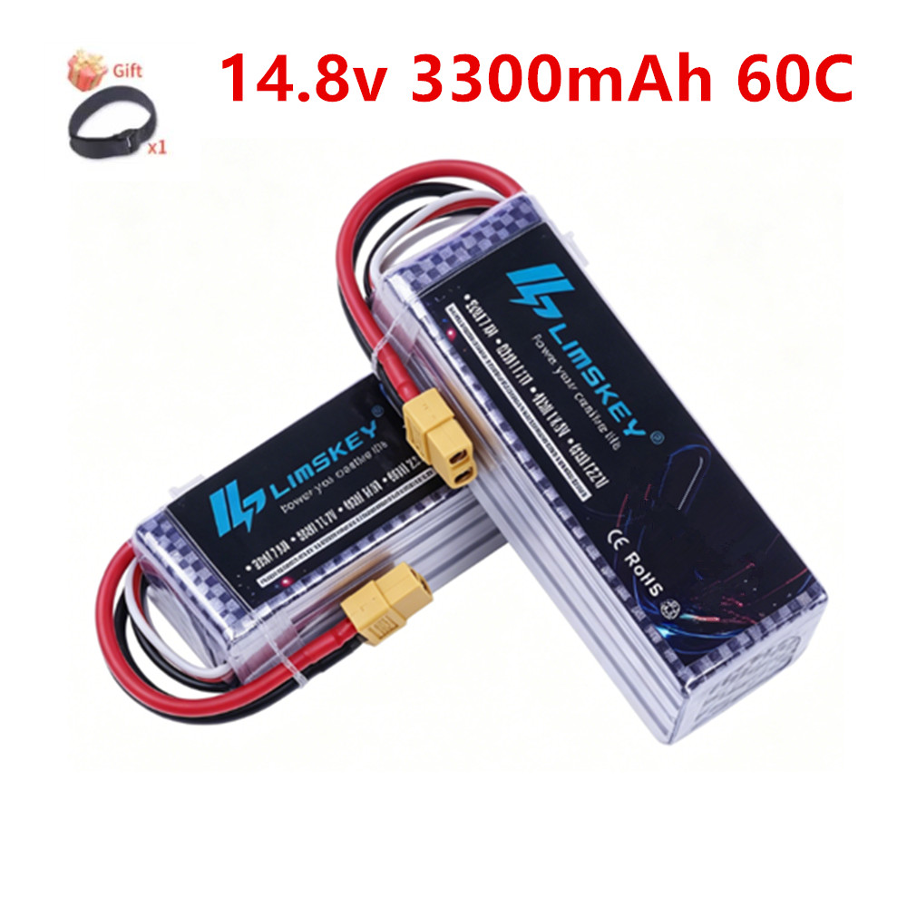 Bateria LiPo 4S 14.8V 3300mAh  - Rc Hobby Drone avaliação e preço
