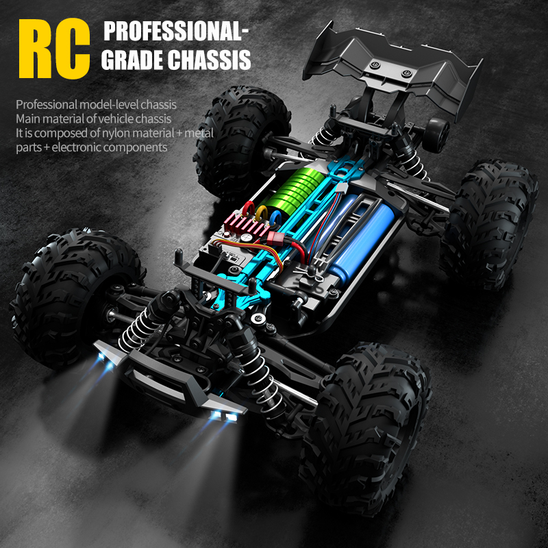 Carro RC 4WD 1:16 50-80KM/H co - Rc Roc Hobby avaliação e preço